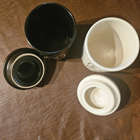 RAE DUNN canister set of two - Picture 4 of 4